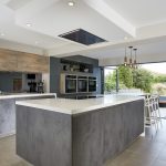 open plan kitchen design