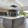 open plan kitchen design
