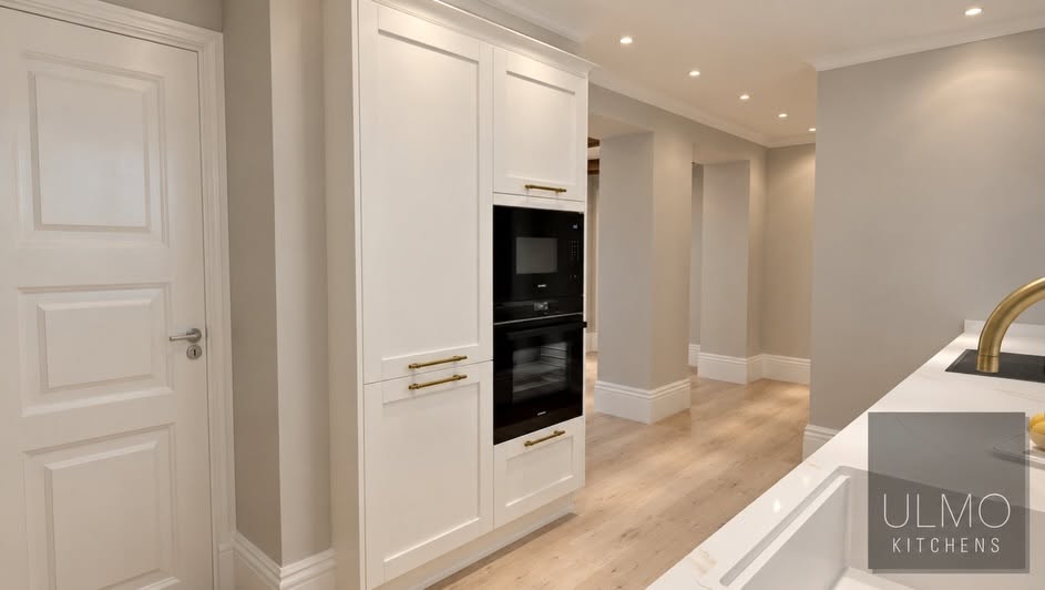 Bespoke painted Hampton kitchen cabinetry