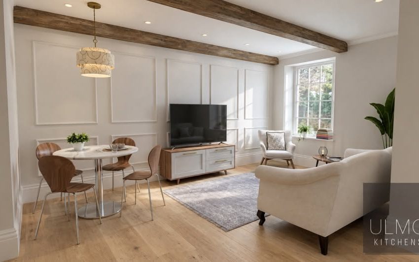 Traditional kitchen cabinetry with intelligent storage